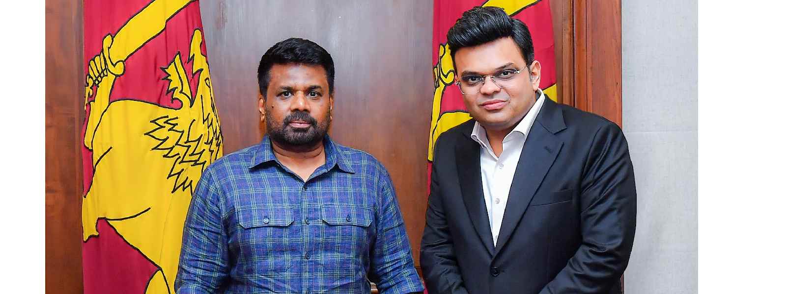 ICC සභාපති සහ ජනපති අතර හමුවක්